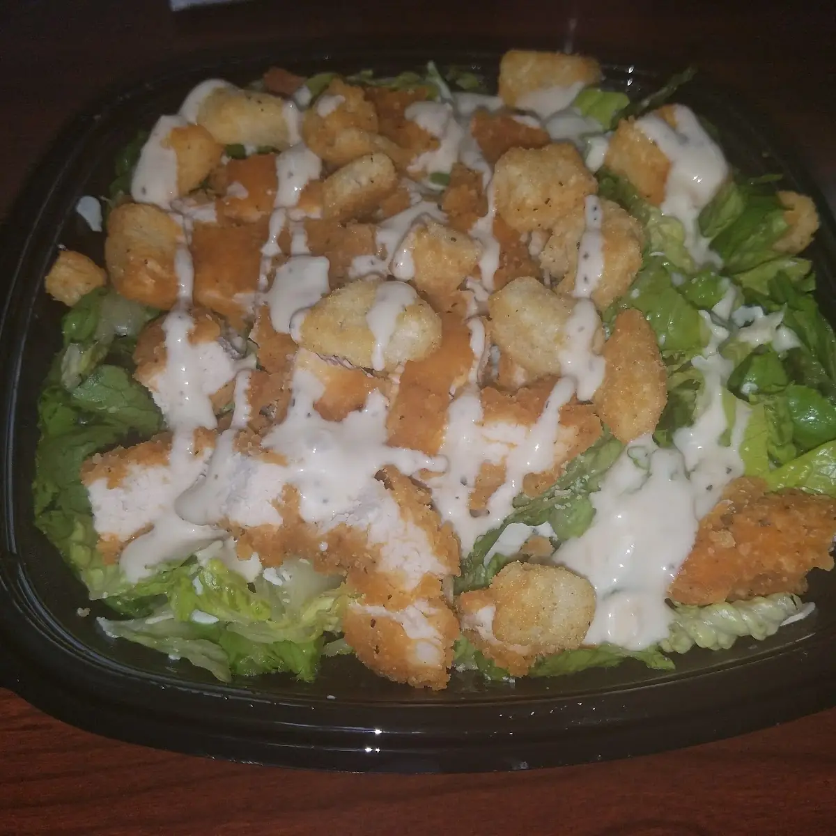 Buffalo Chicken Caesar Salad