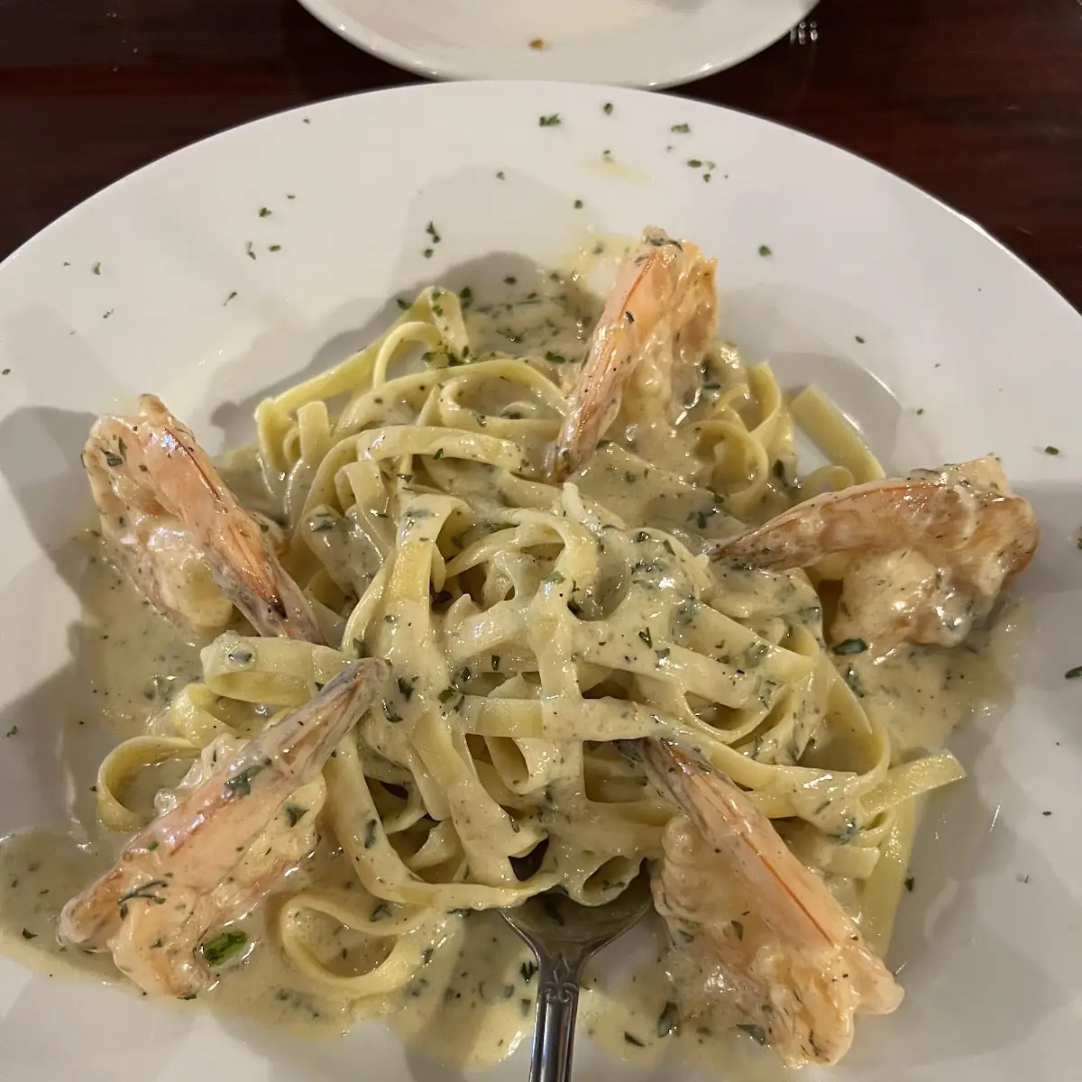 Shrimp Alfredo