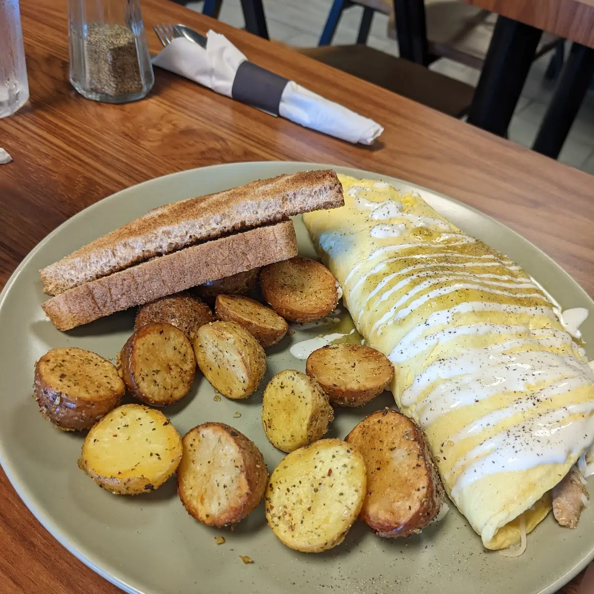 Maple Meat Lovers Omelette