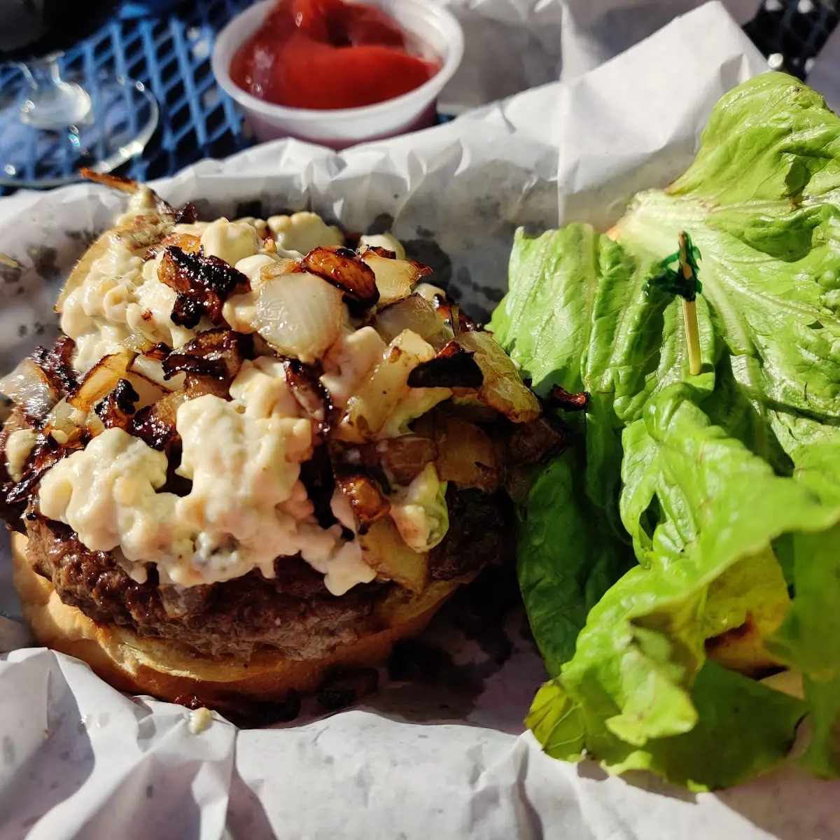 Blue Cheese Burger