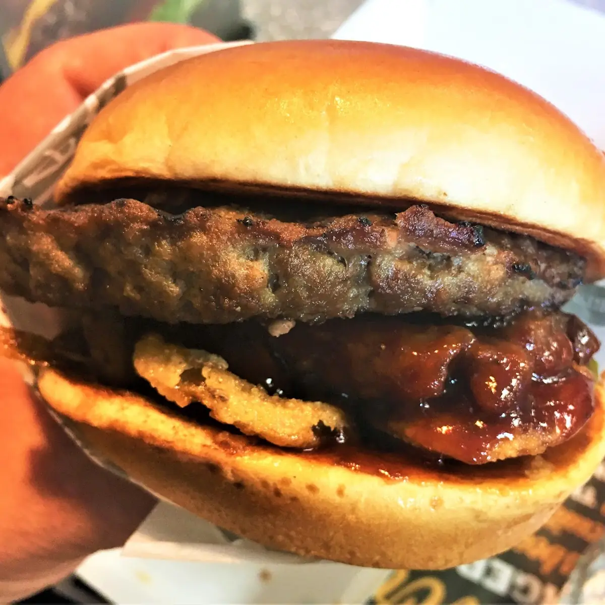 Baby Back Rib Burger