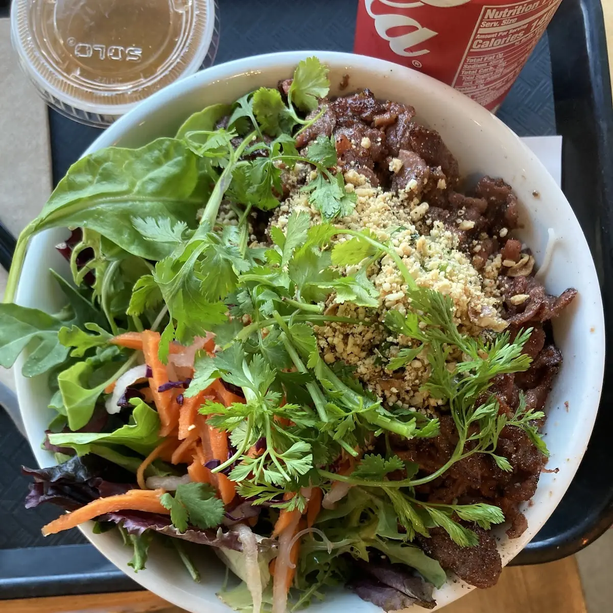 Grilled Meat Rice Noodle Bowl