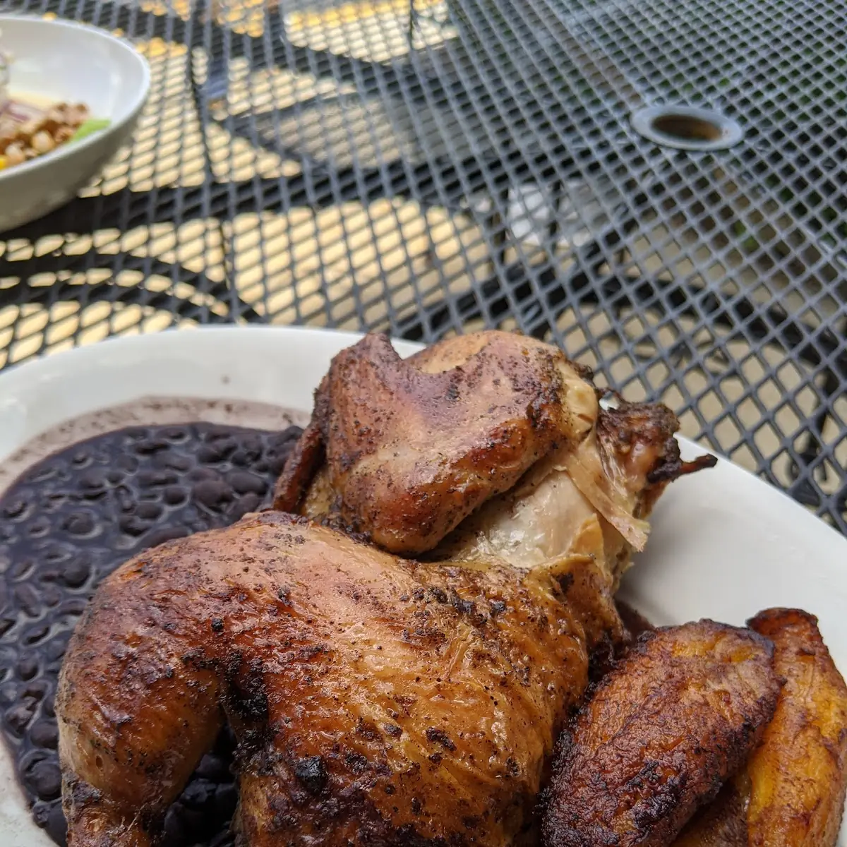 Half Chicken Black Beans