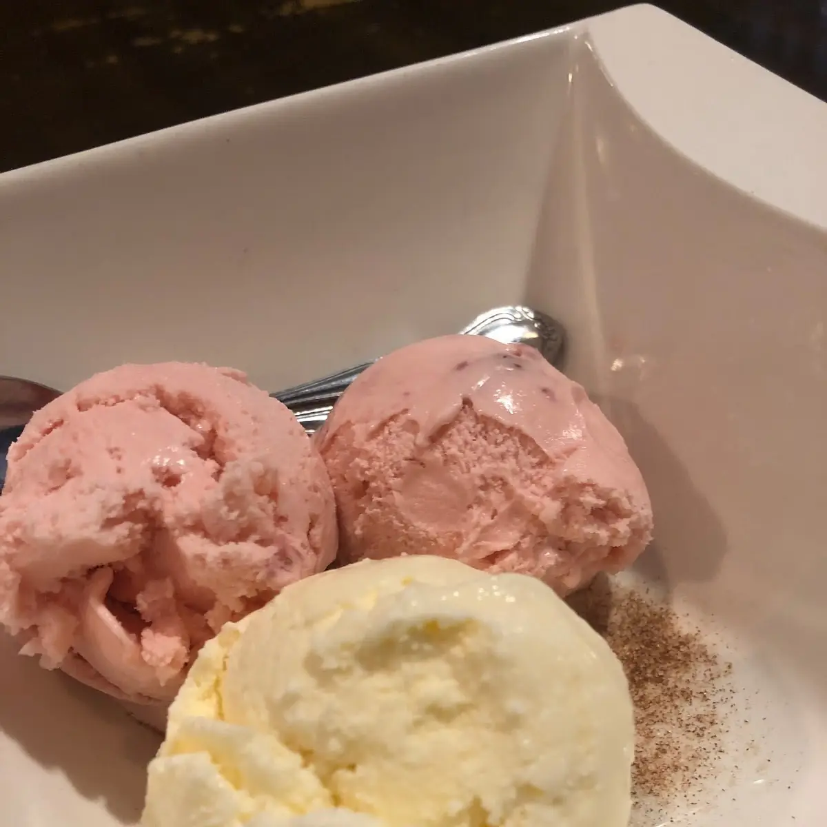 Complimentary Ice Cream