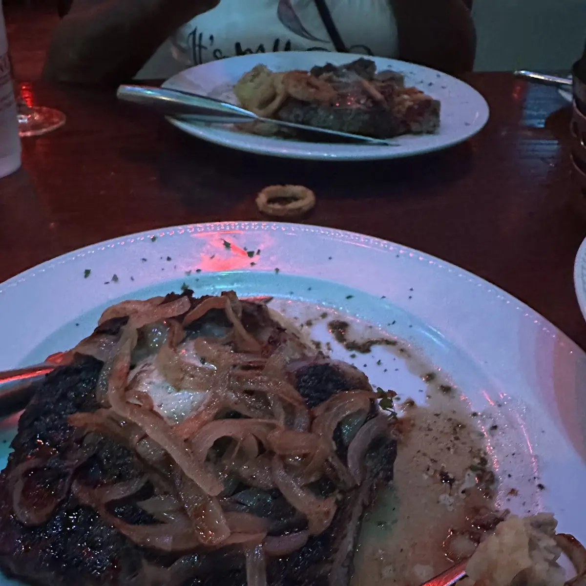 Steak Dinner with Baked Potato