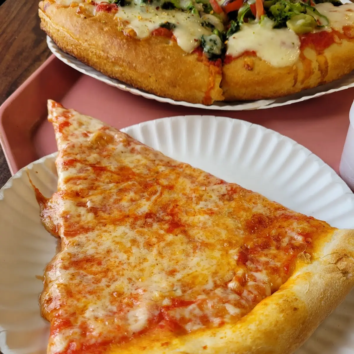 Slice of Pan Pizza