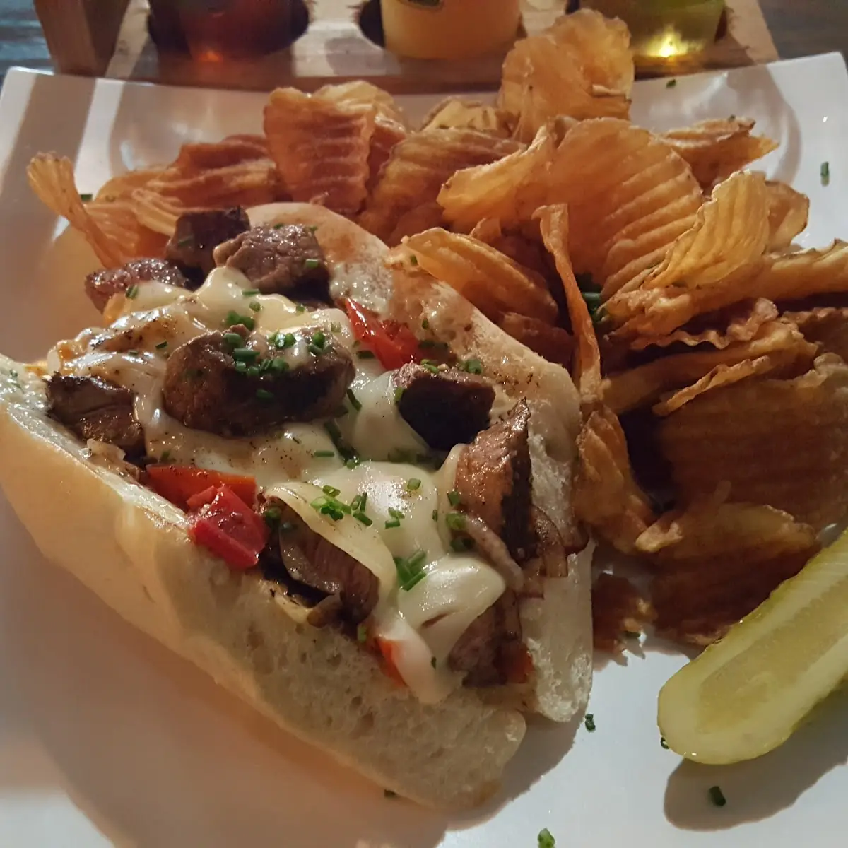 Steak and Cheese Sandwich