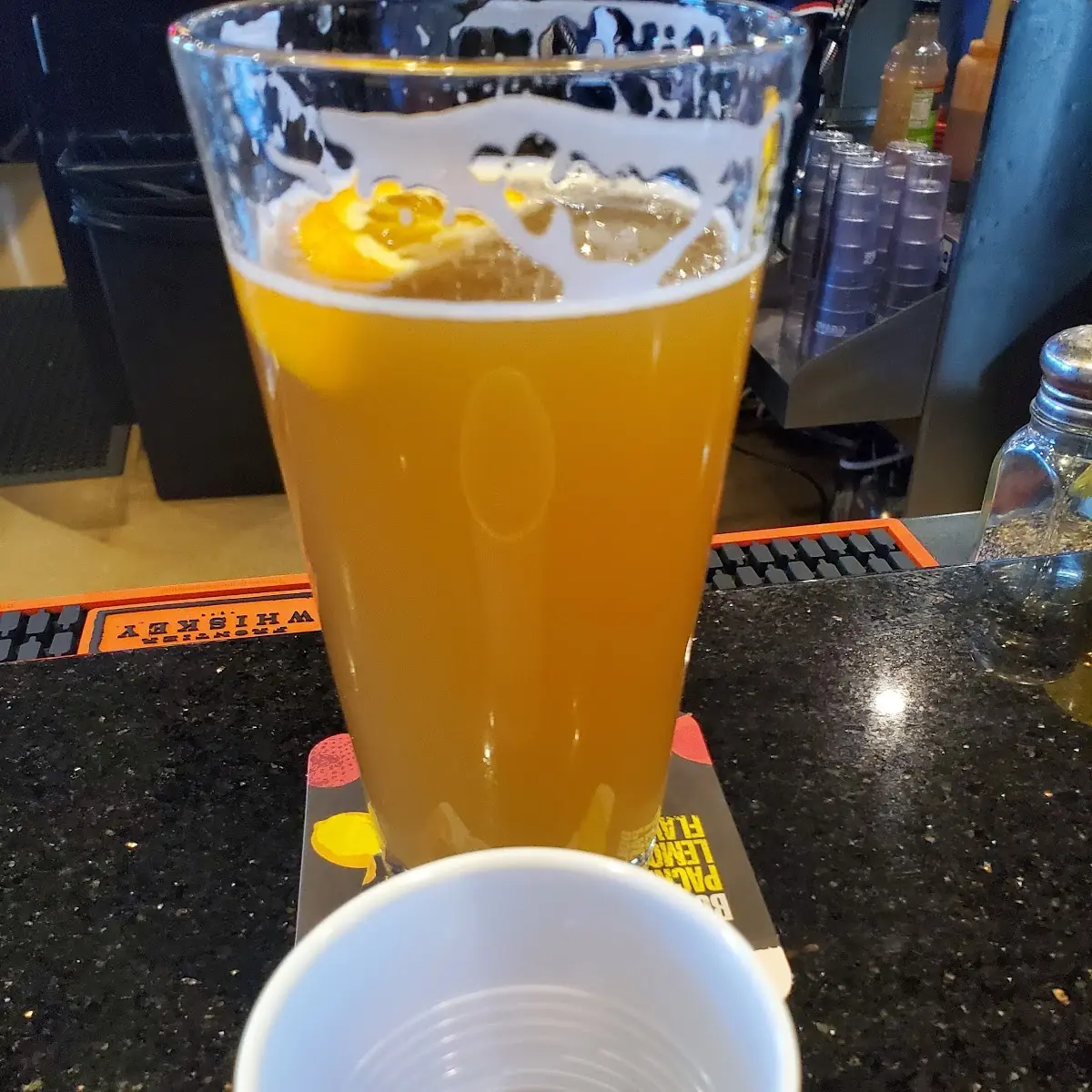 Blue Moon and Jack Daniel's Tennessee Fire