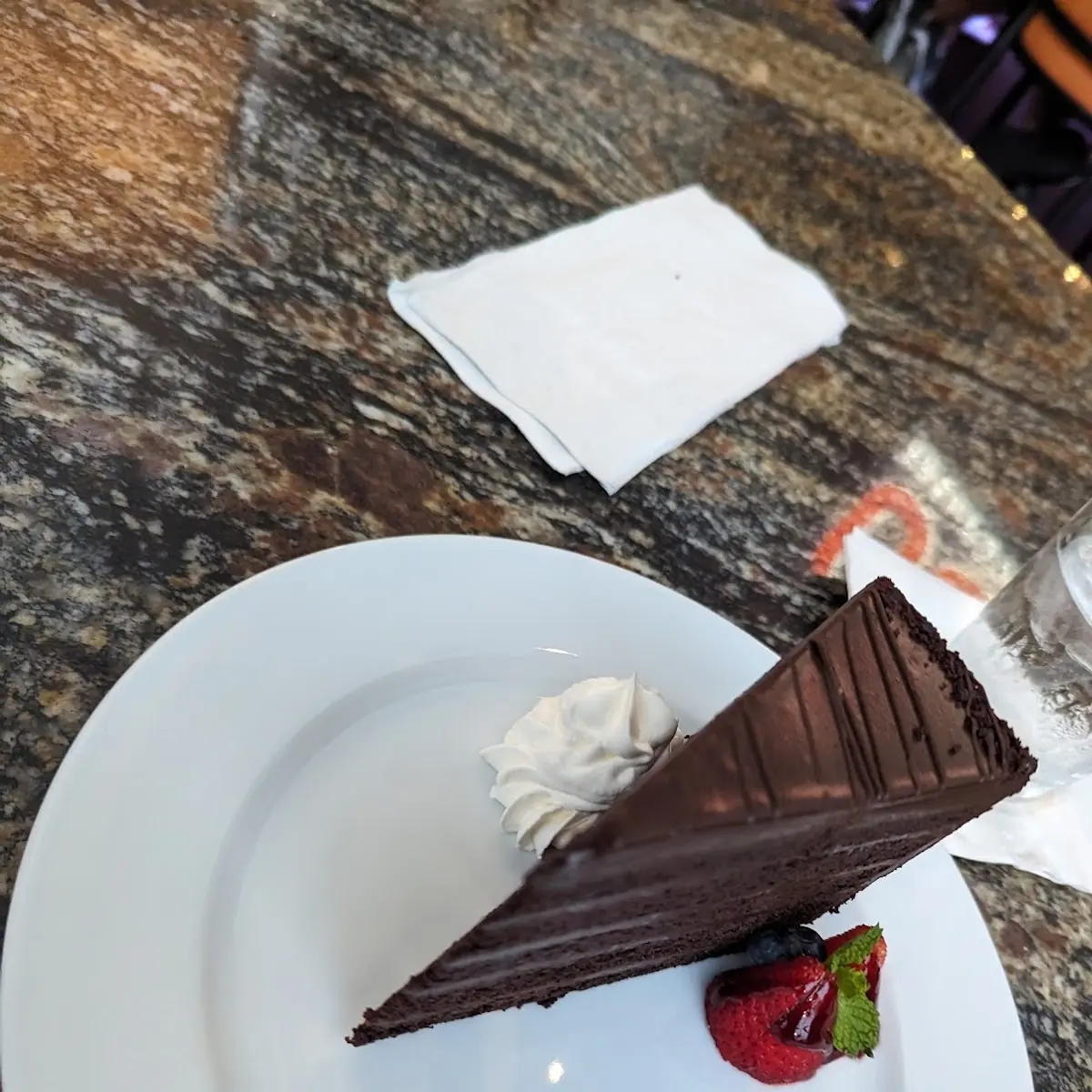 Chocolate Cake Slice