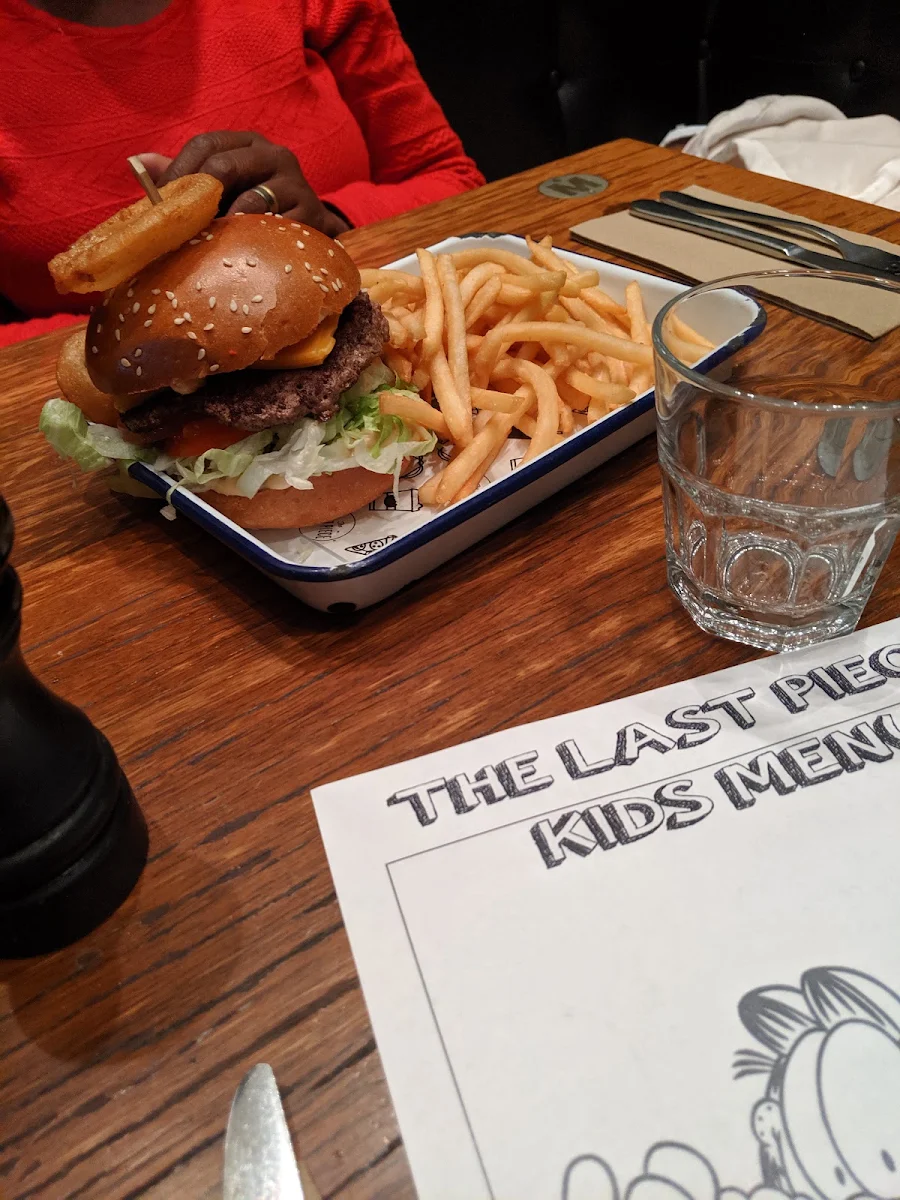 Lebron Beef Burger, The Last Piece
