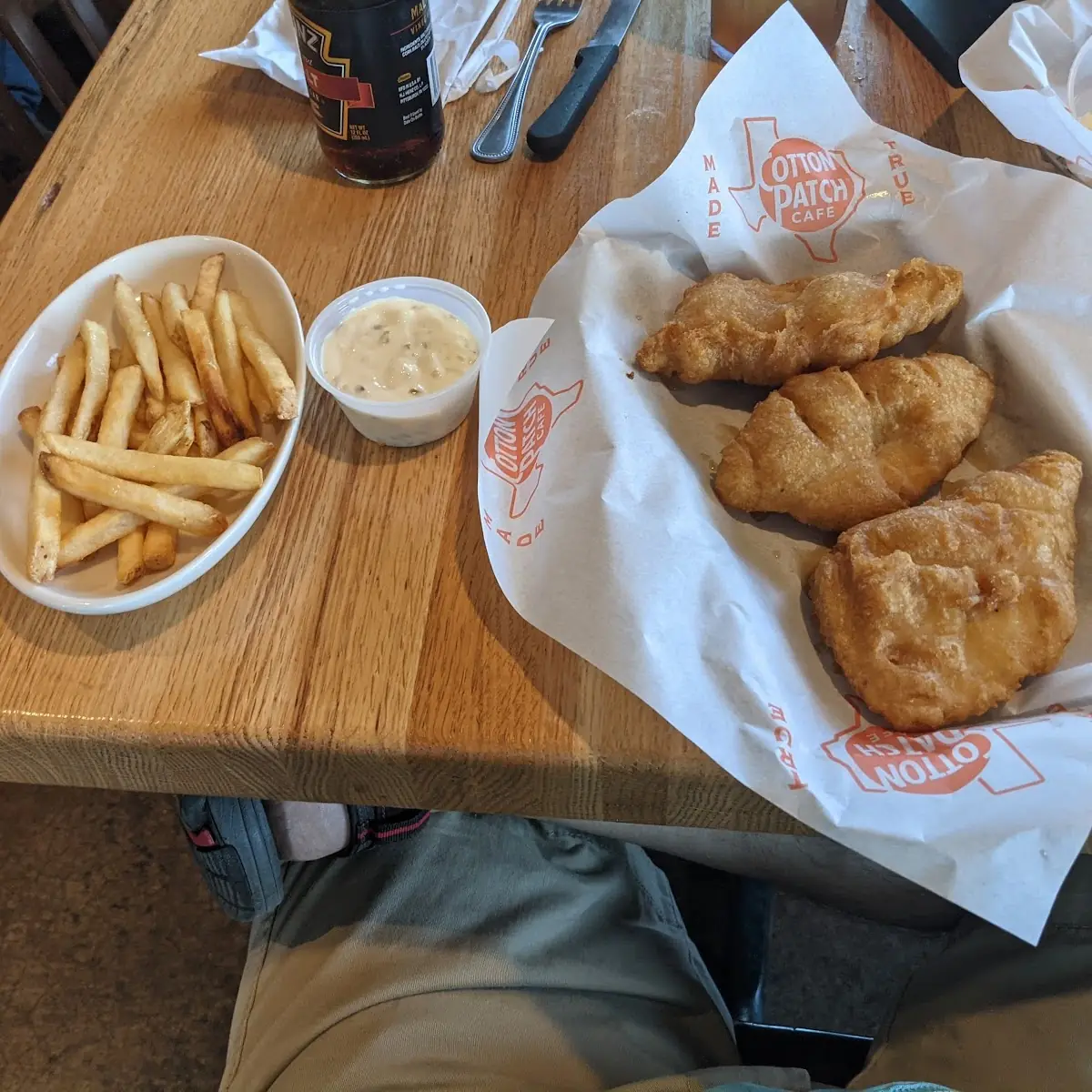 Shinner Fish and Chips Basket