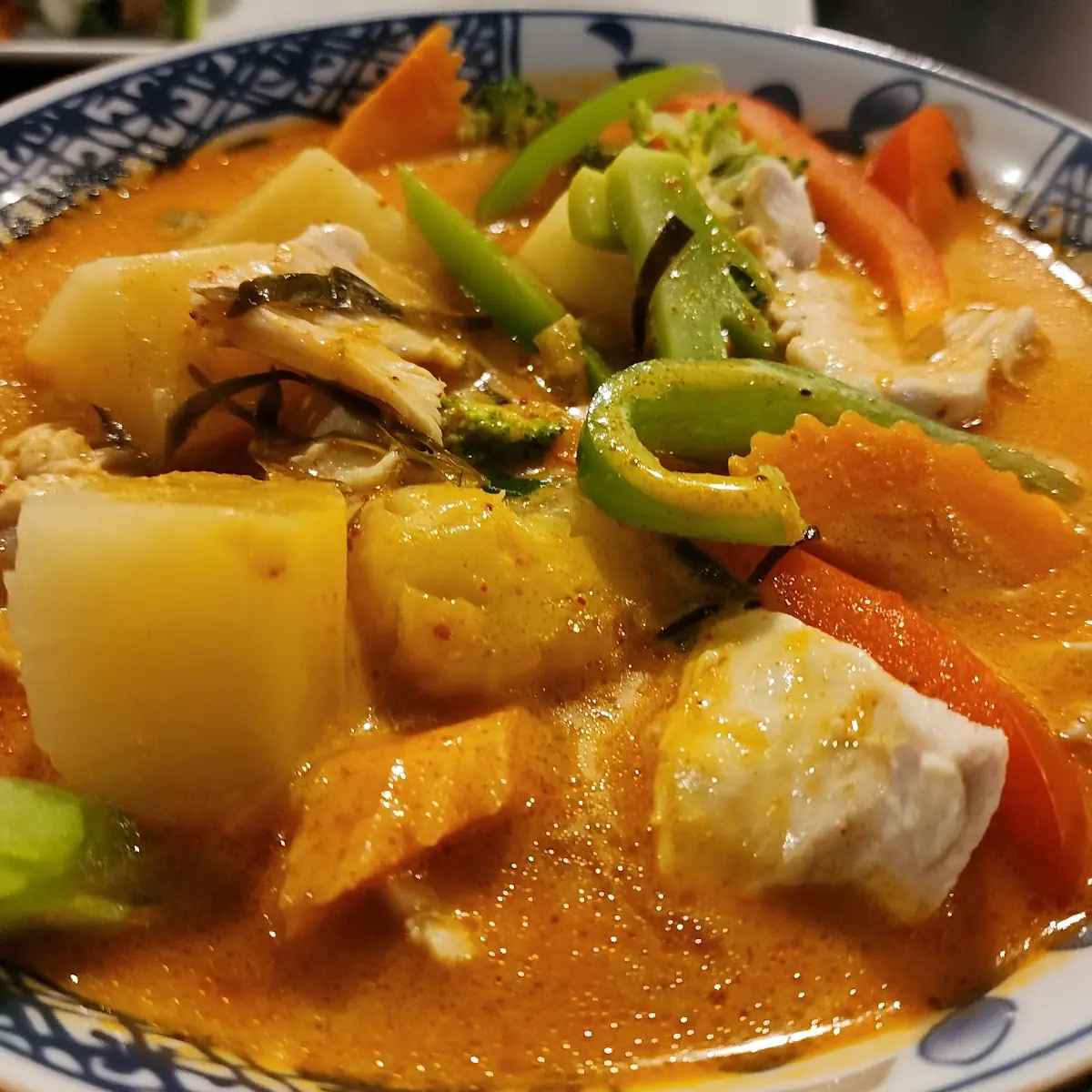 Red Curry Crispy Tofu