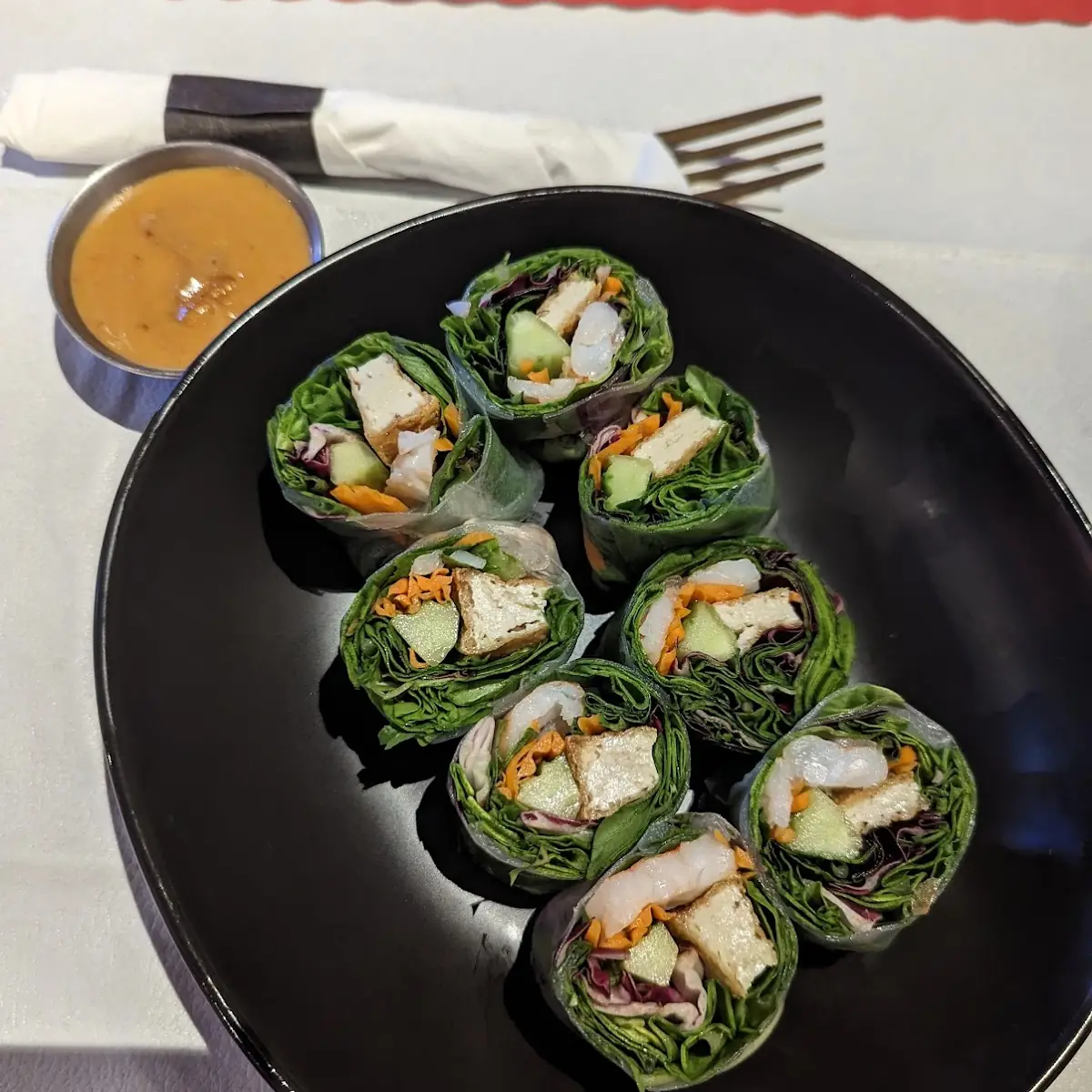 Thai Basil Rolls Fresh Rolls