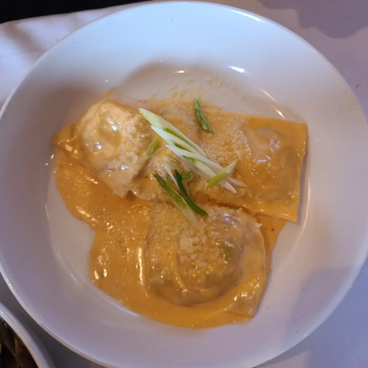 Crawfish Goat Cheese Ravioli