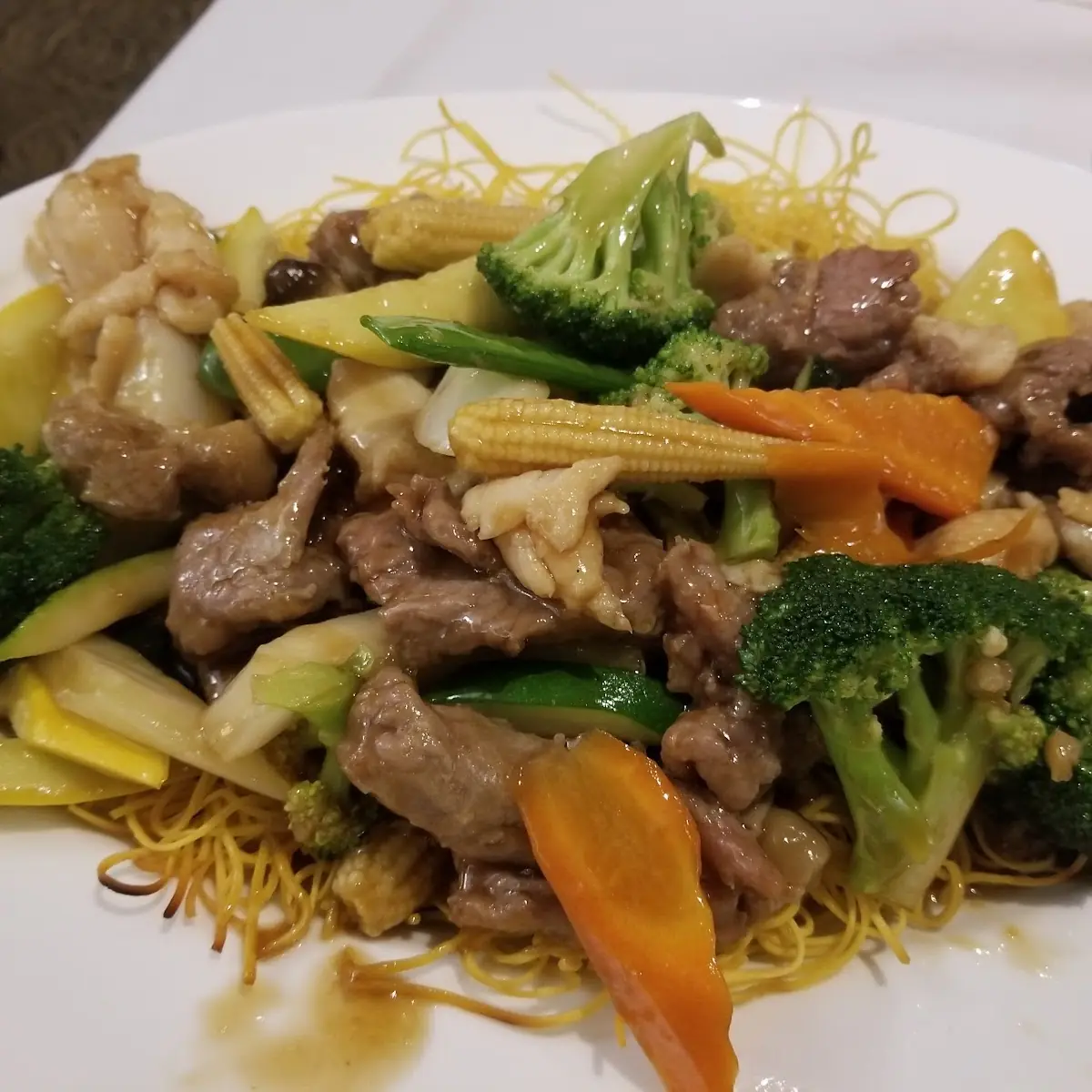 Two Sided Pan Fried Noodles