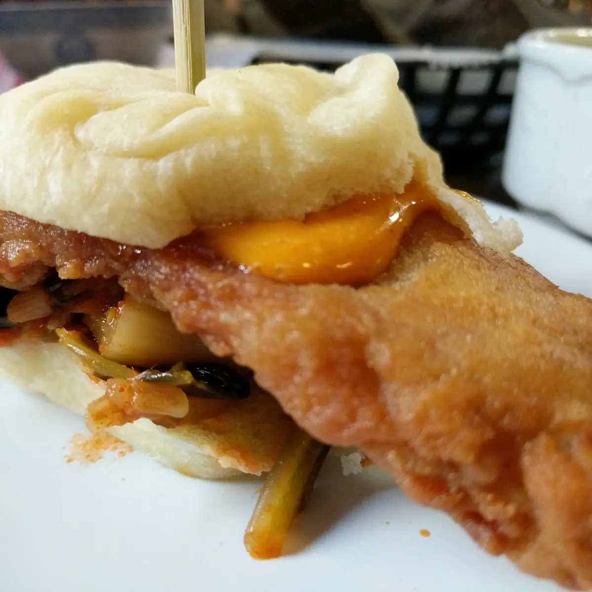 Korean Fried Chicken Bun