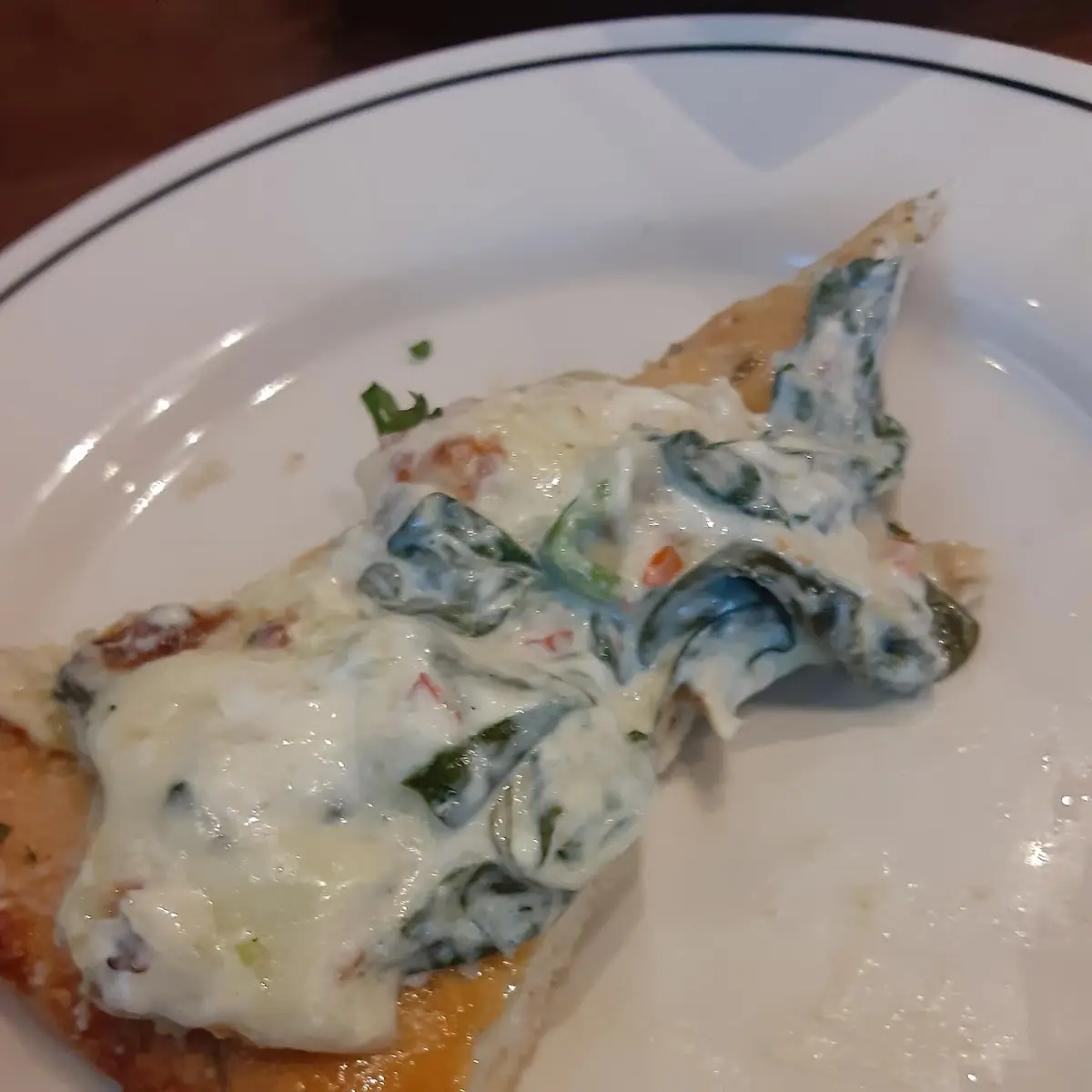 Spinach Artichoke Dip with Pita