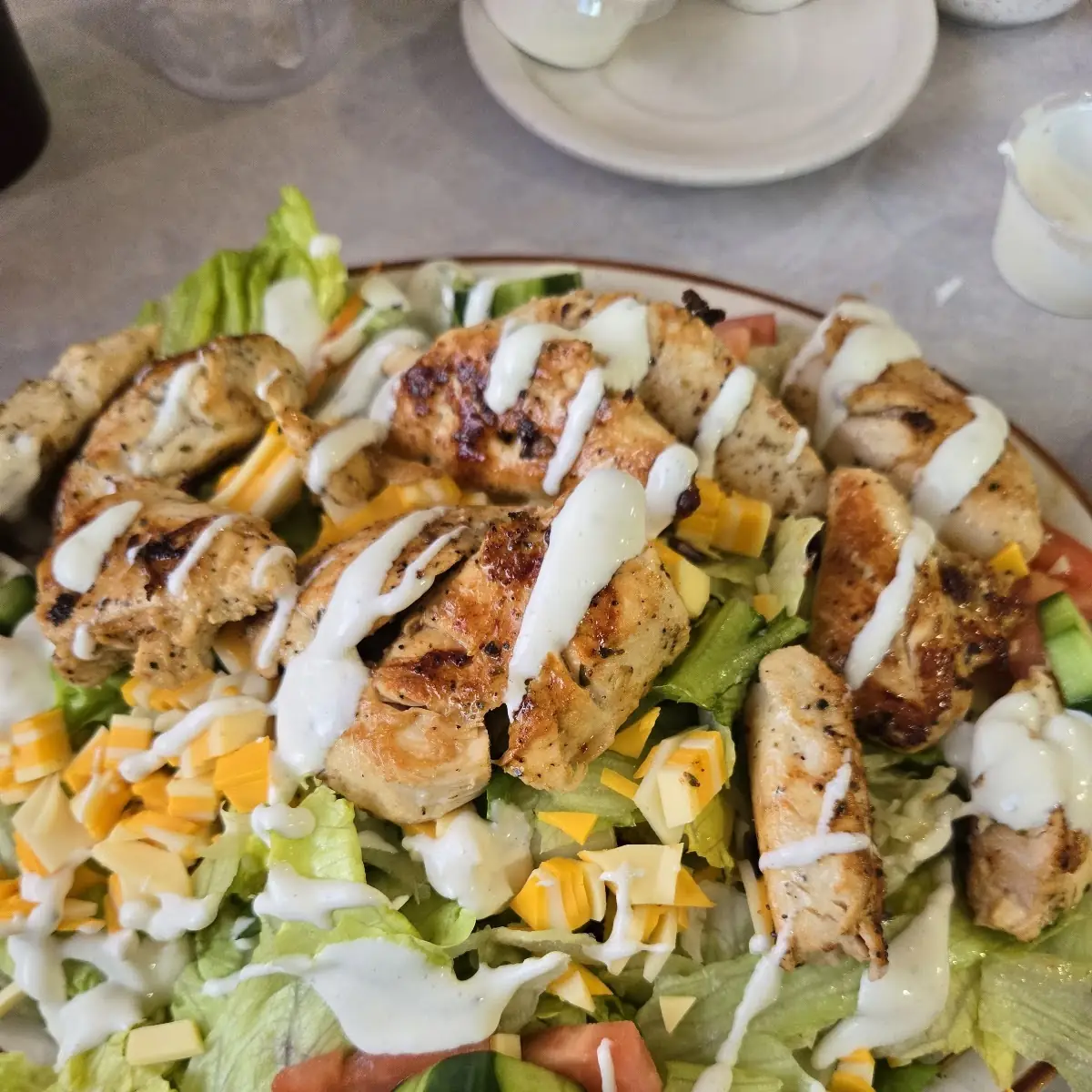 Crispy Chicken Salad