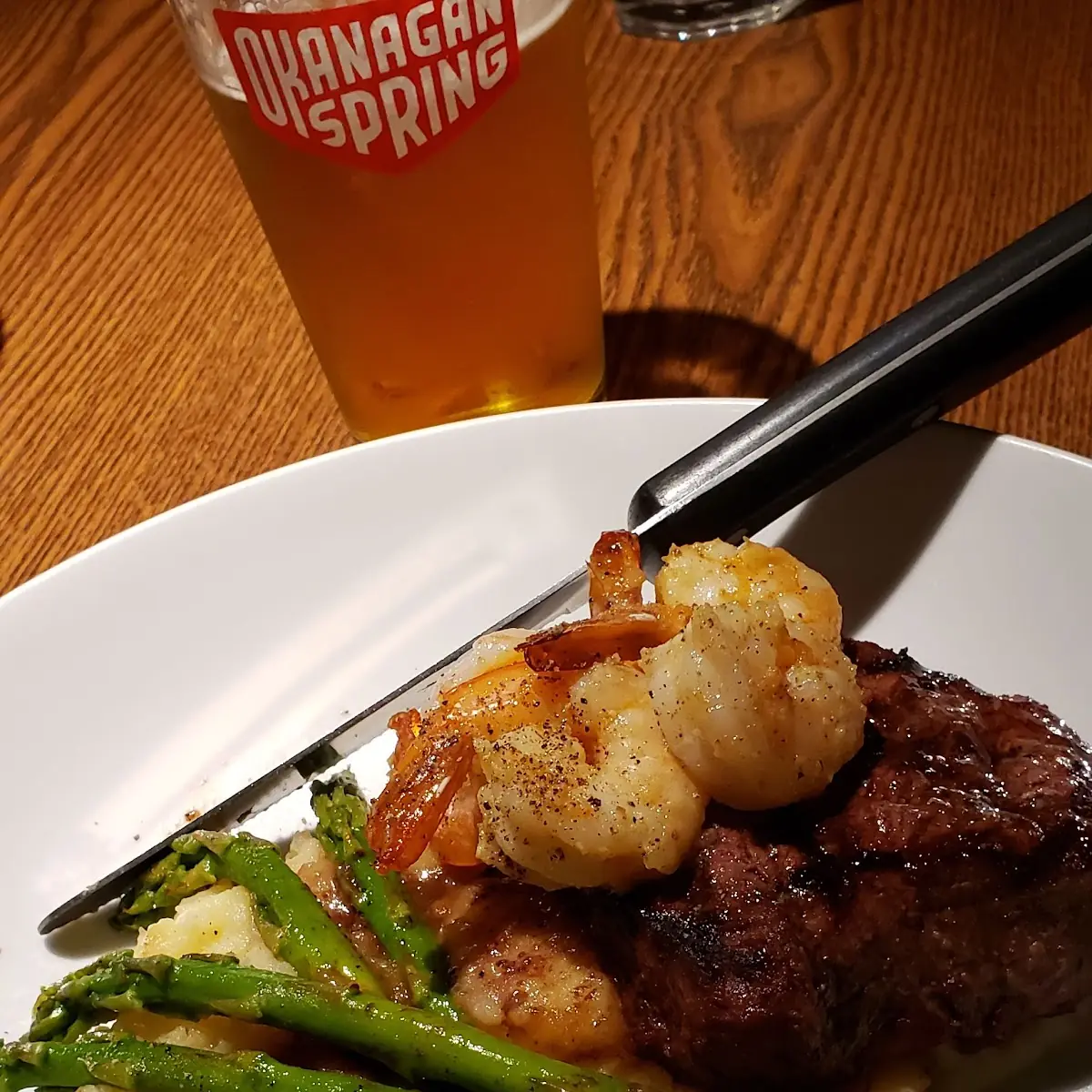 Filet Mignon & Pawns, TWO STONES GRILL