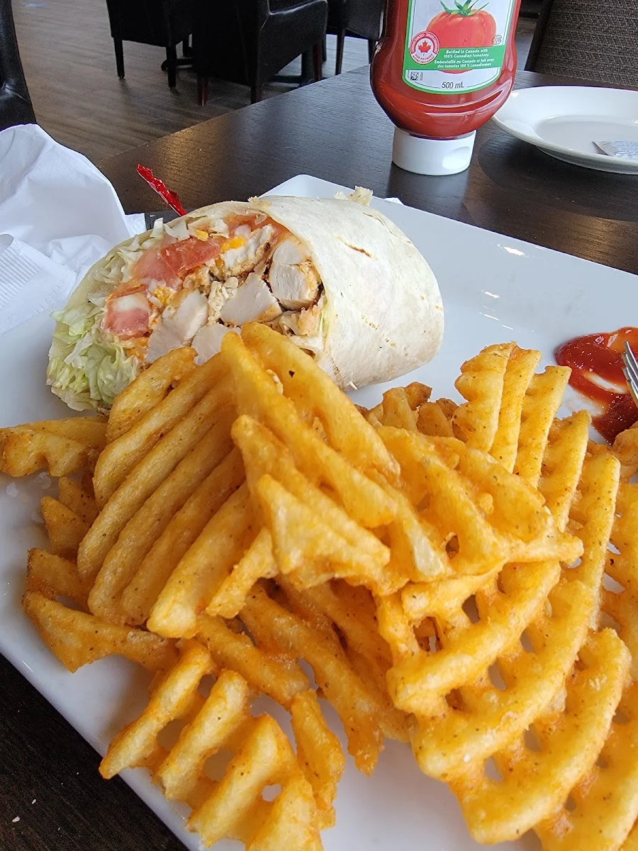 Castle Chicken Wrap, Castle John's Port Hope