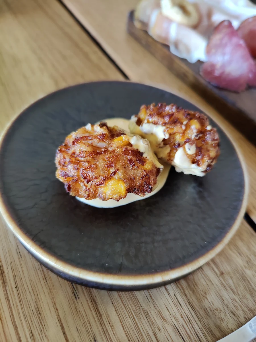 Scallop Croquettes, Aromi Restaurant