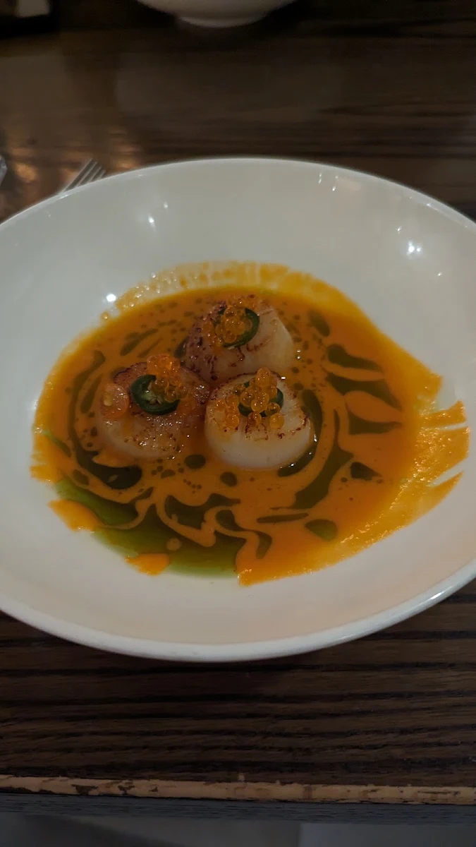 Diavolo Scallops, Pizzeria Gusto