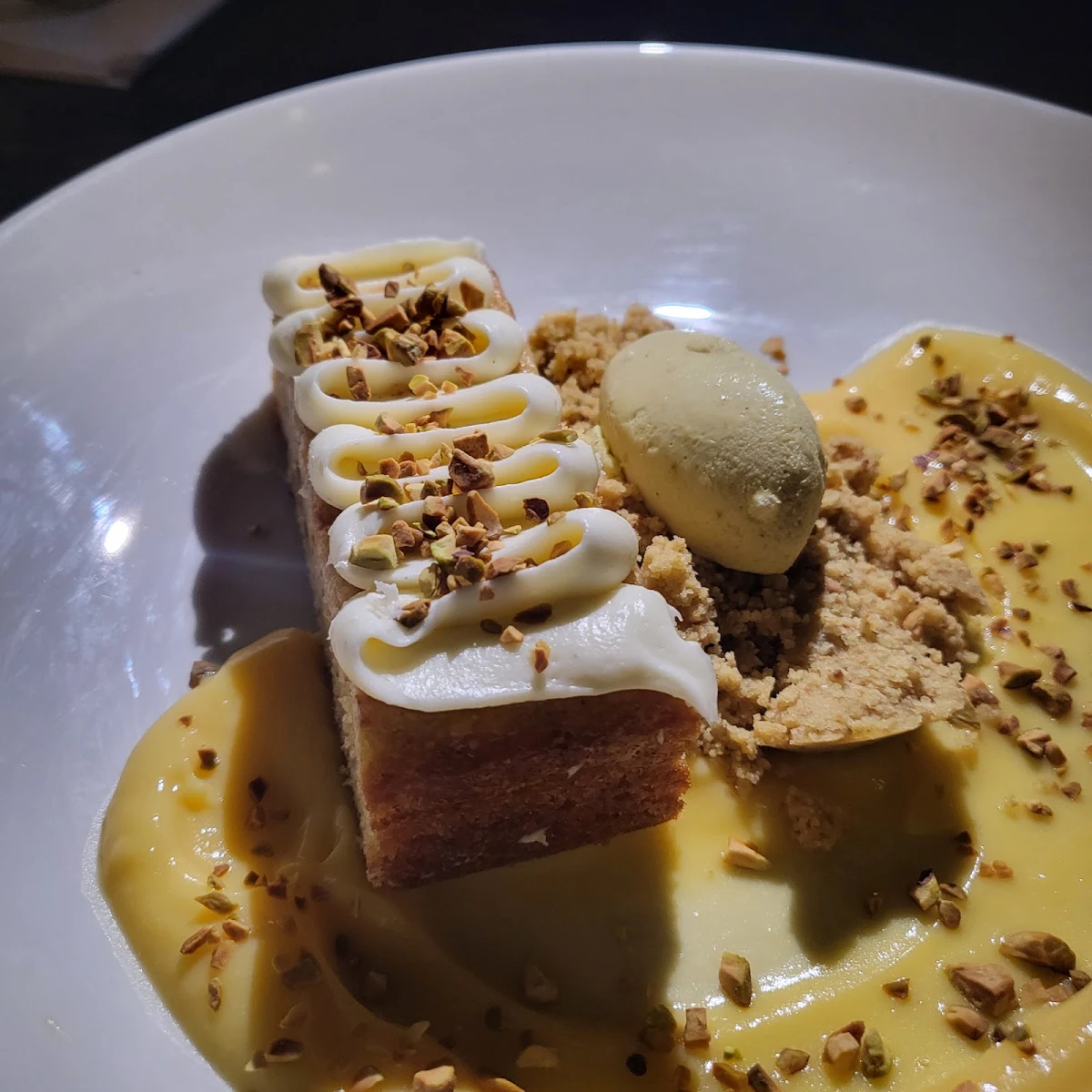 Pistachio Cake, Pizzeria Gusto