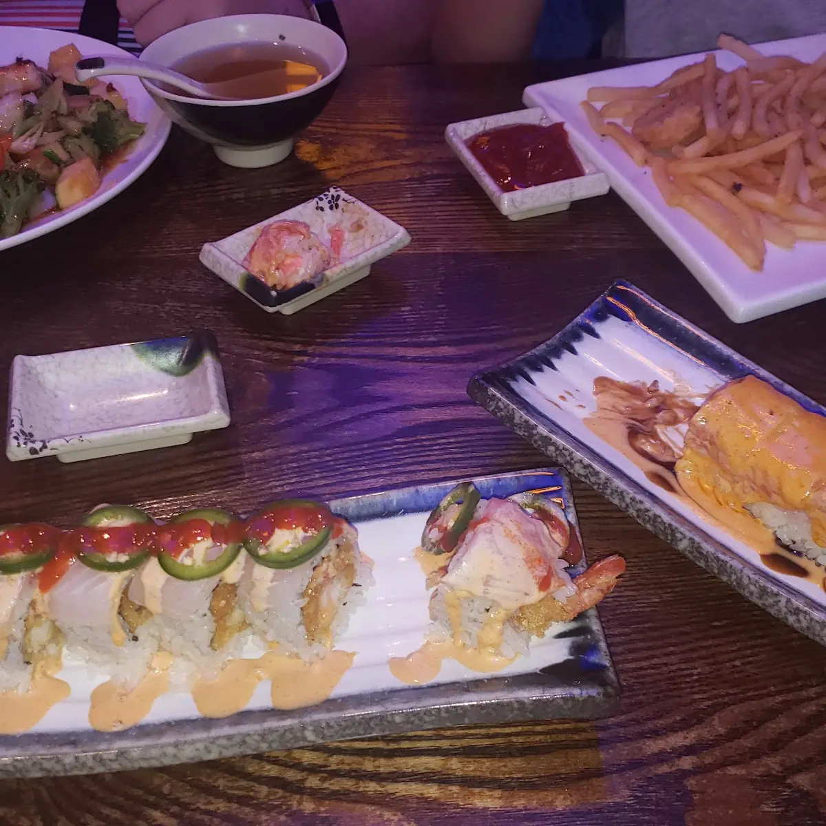Crystal Red Dragon Roll