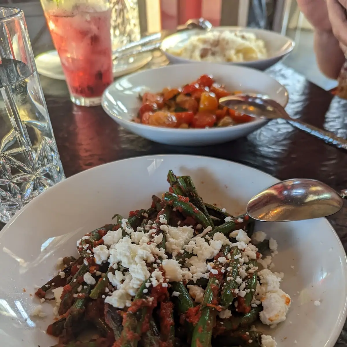 Charred Green Beans