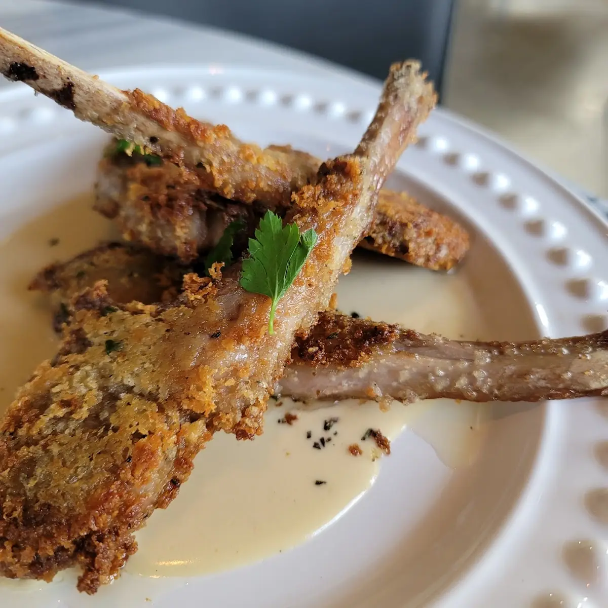 Parmesan-Herb Crusted Lamb Chops