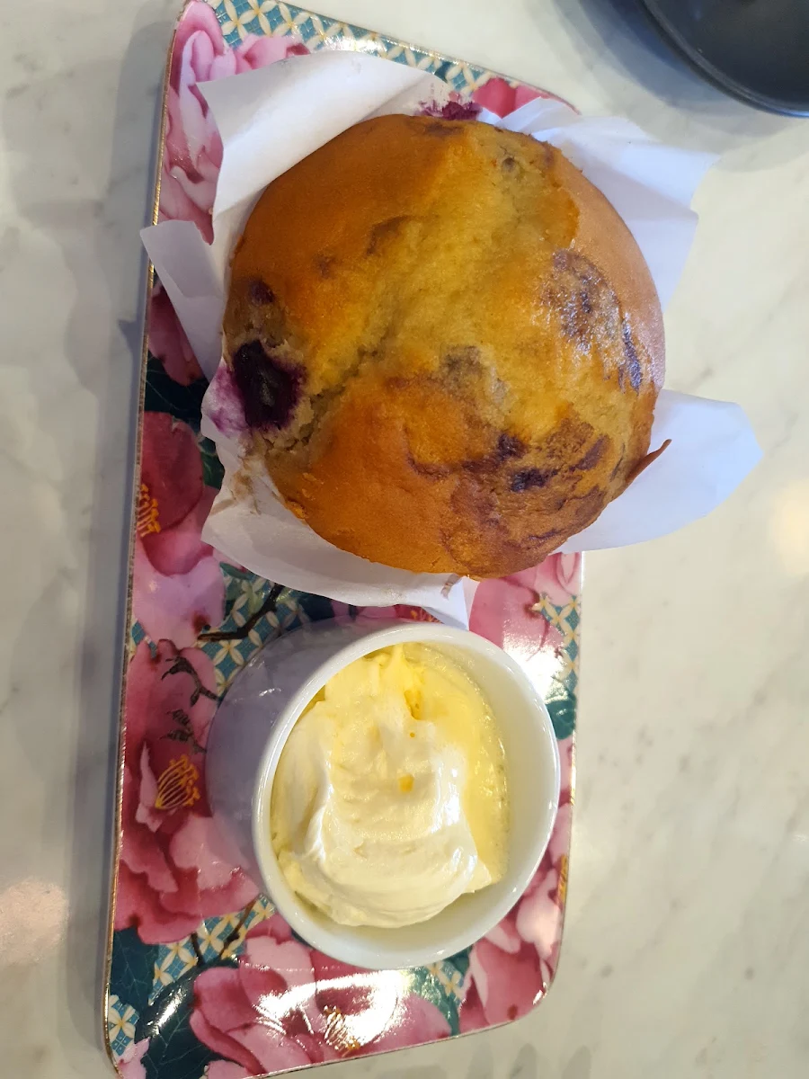 Blueberry Muffin with Cream, Jamaica Blue Baldivis