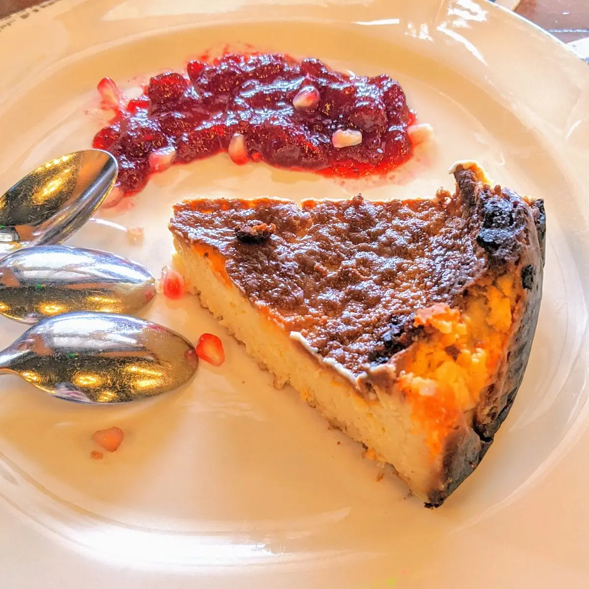 Wood Fired Cheesecake