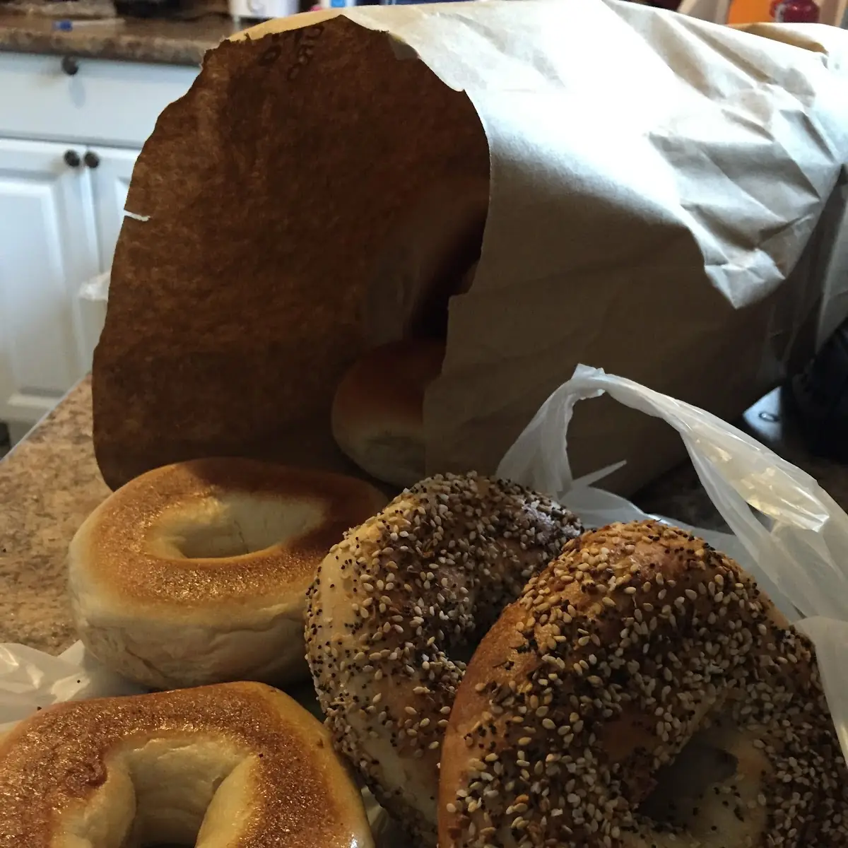 Plain and Everything Bagels