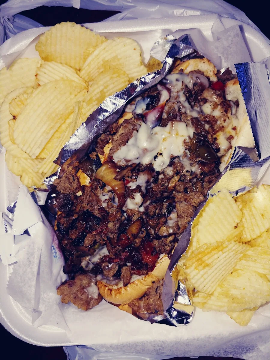 Philly Cheese Steak Sandwich