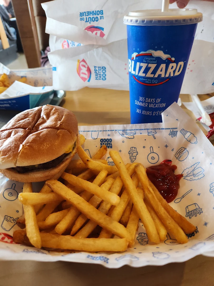 Cheeseburger Blizzard Treat Meal Deal
