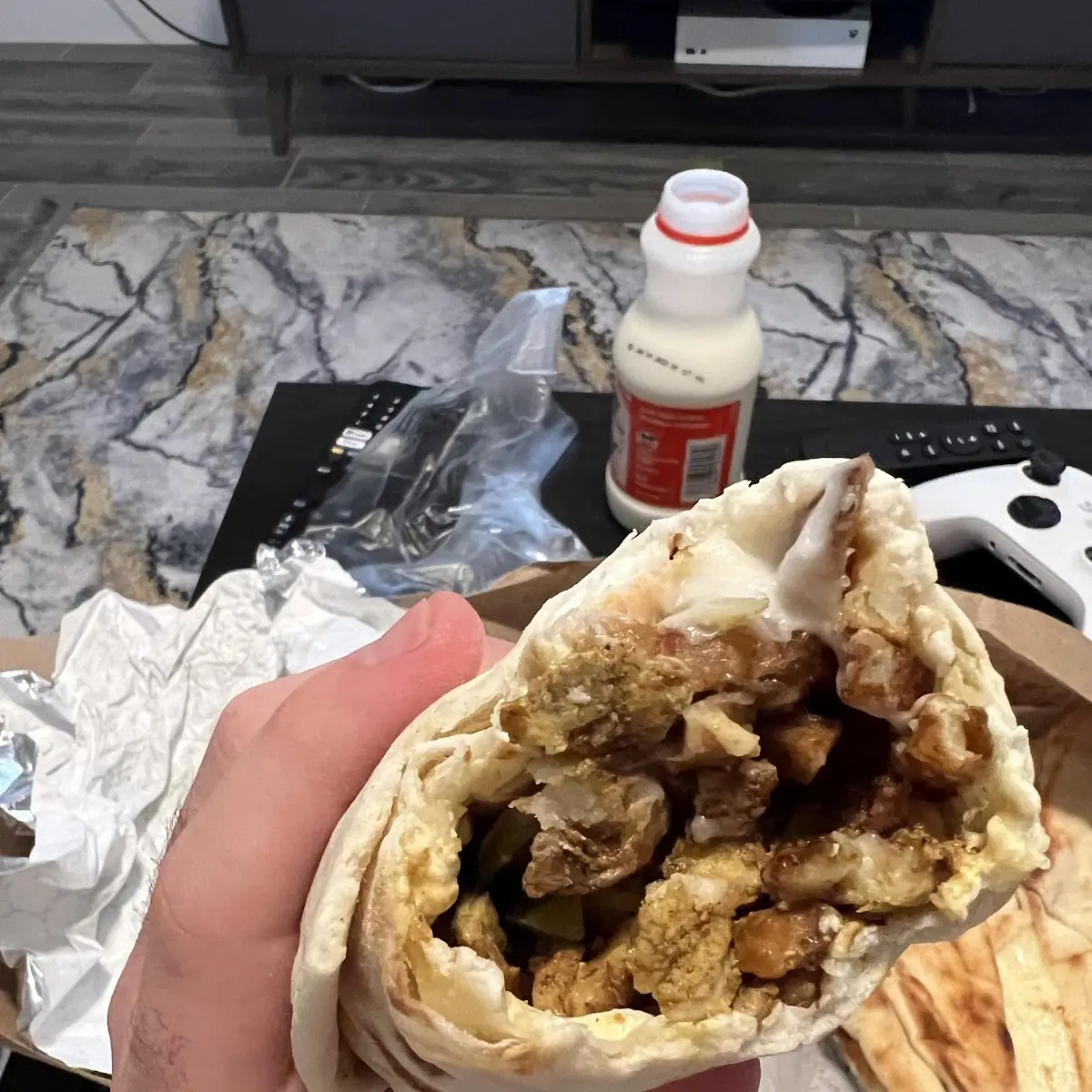 Labani Chicken Shawarma Wrap Wahsh