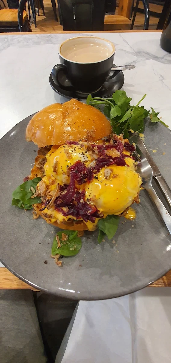 Beef Brisket Eggs Benny