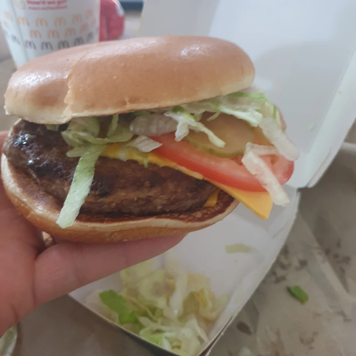 Burger, McDonald's Melton South