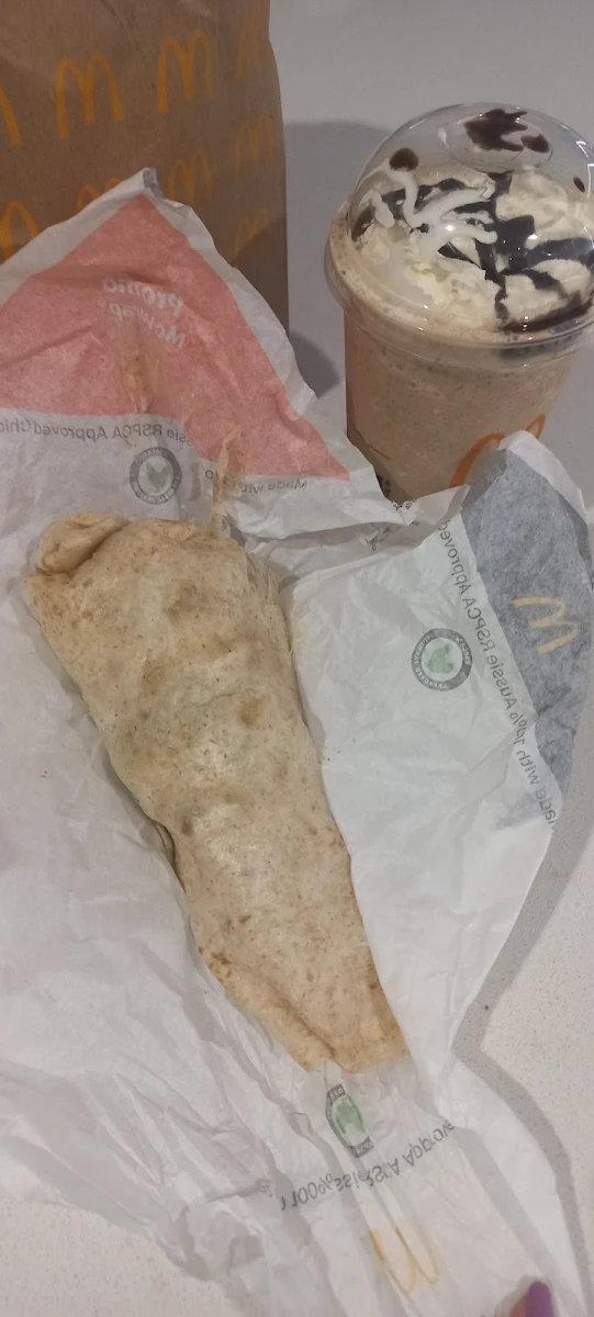 Chicken Caesar Wrap, McDonald's Melton South
