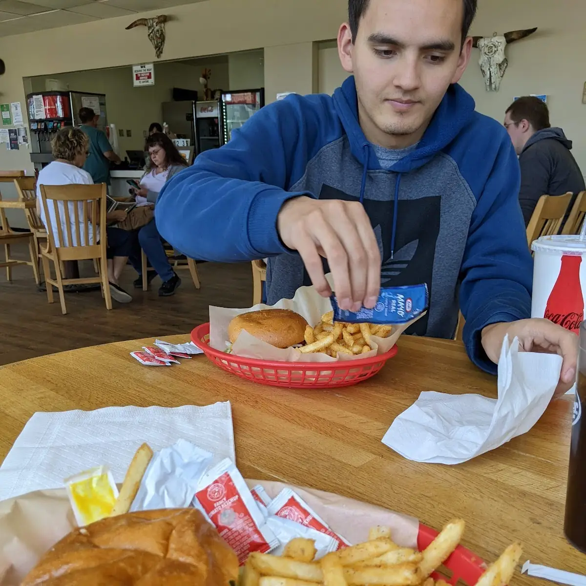 Green Chili Cheese Burger