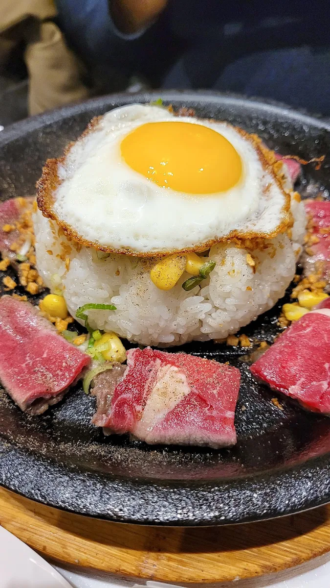 Honey Garlic Beef Rice, Flaming Kitchen 一伙堂（Scarborough）
