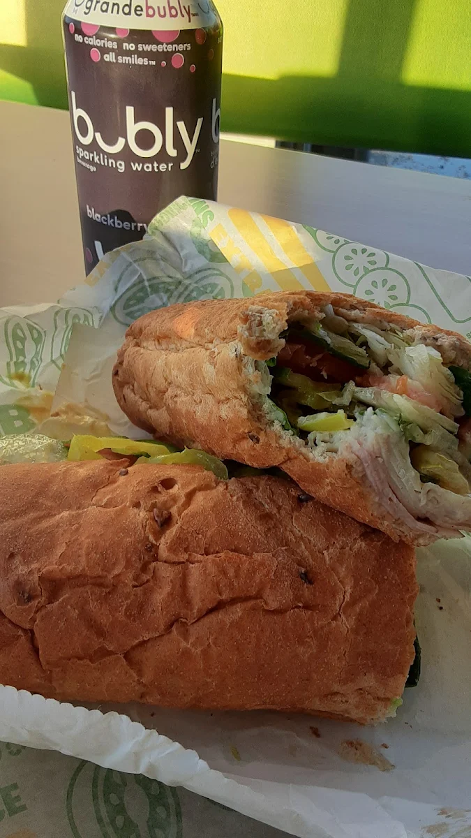 Ham Turkey Sub, Subway