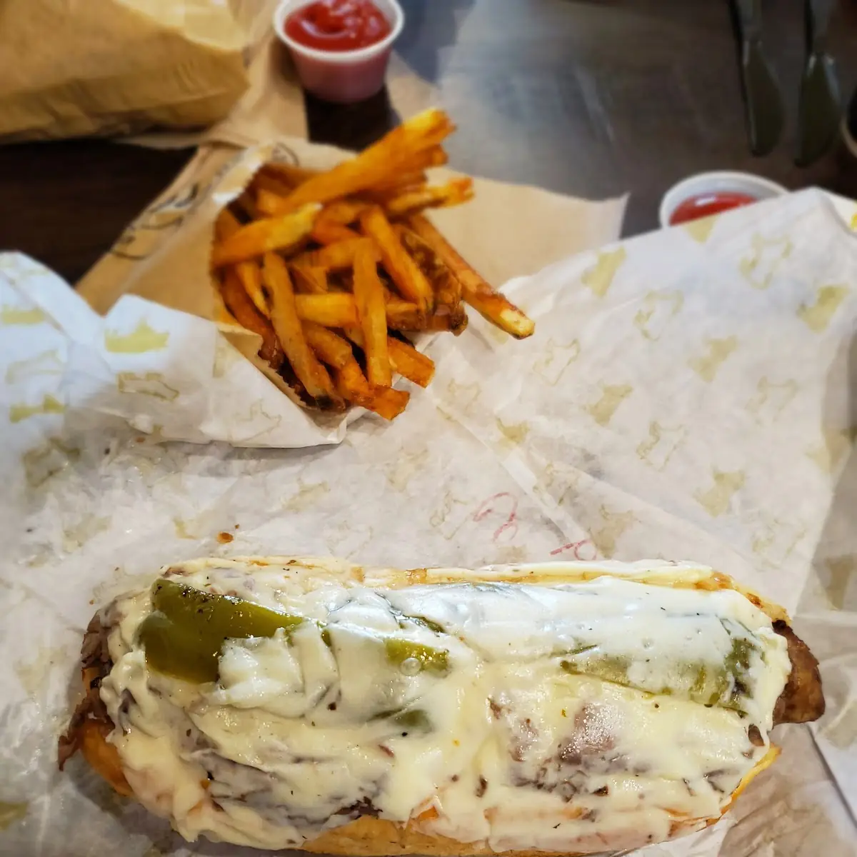 Sausage and Beef Combo with Cheese