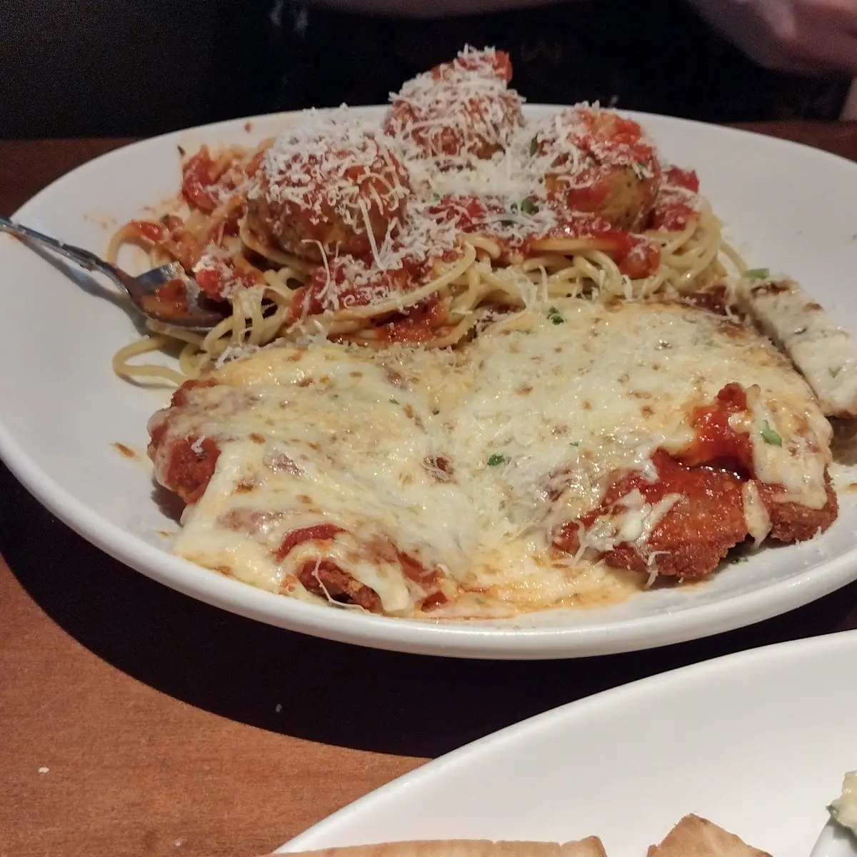 Chicken Parmigiana with Meatballs