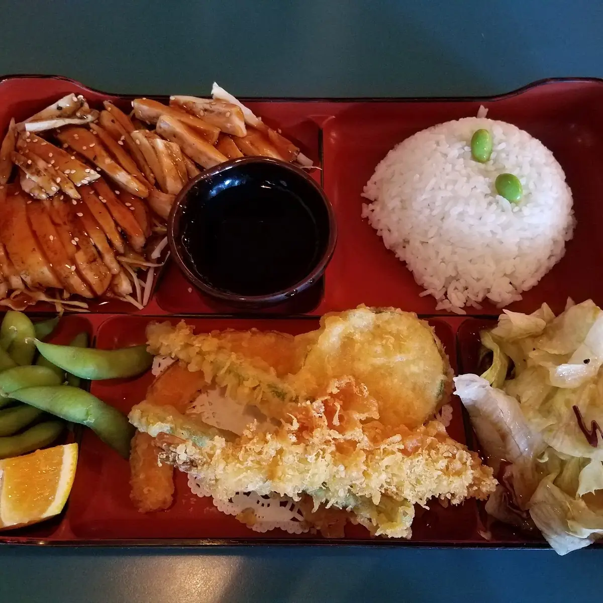 Teriyaki Bento Box