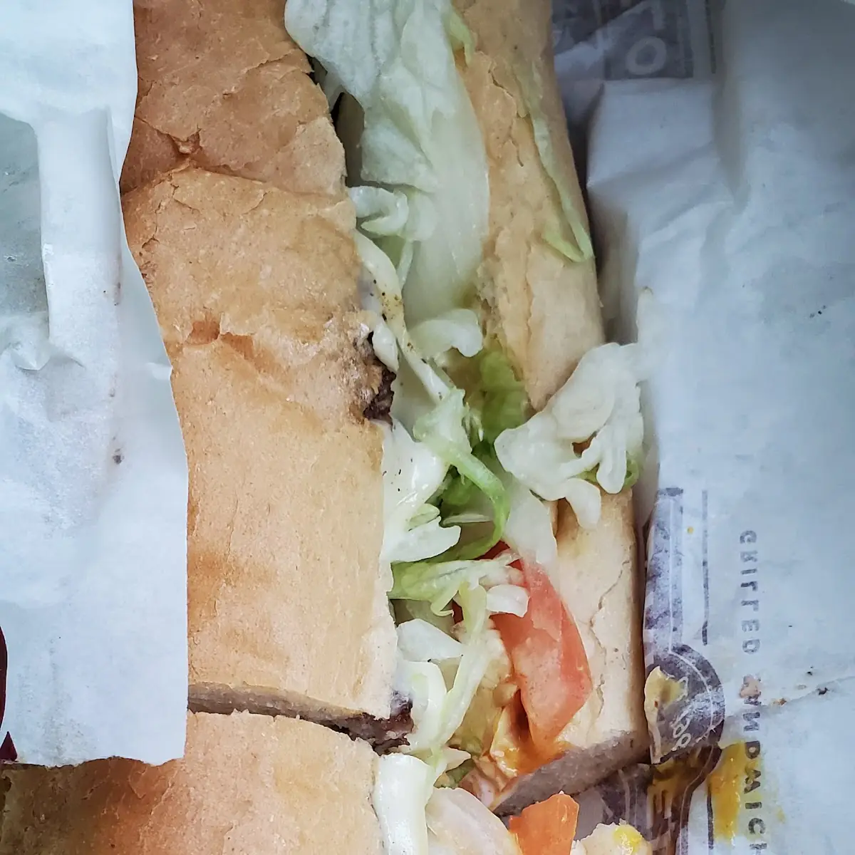 Large Cheese Sub Loaded