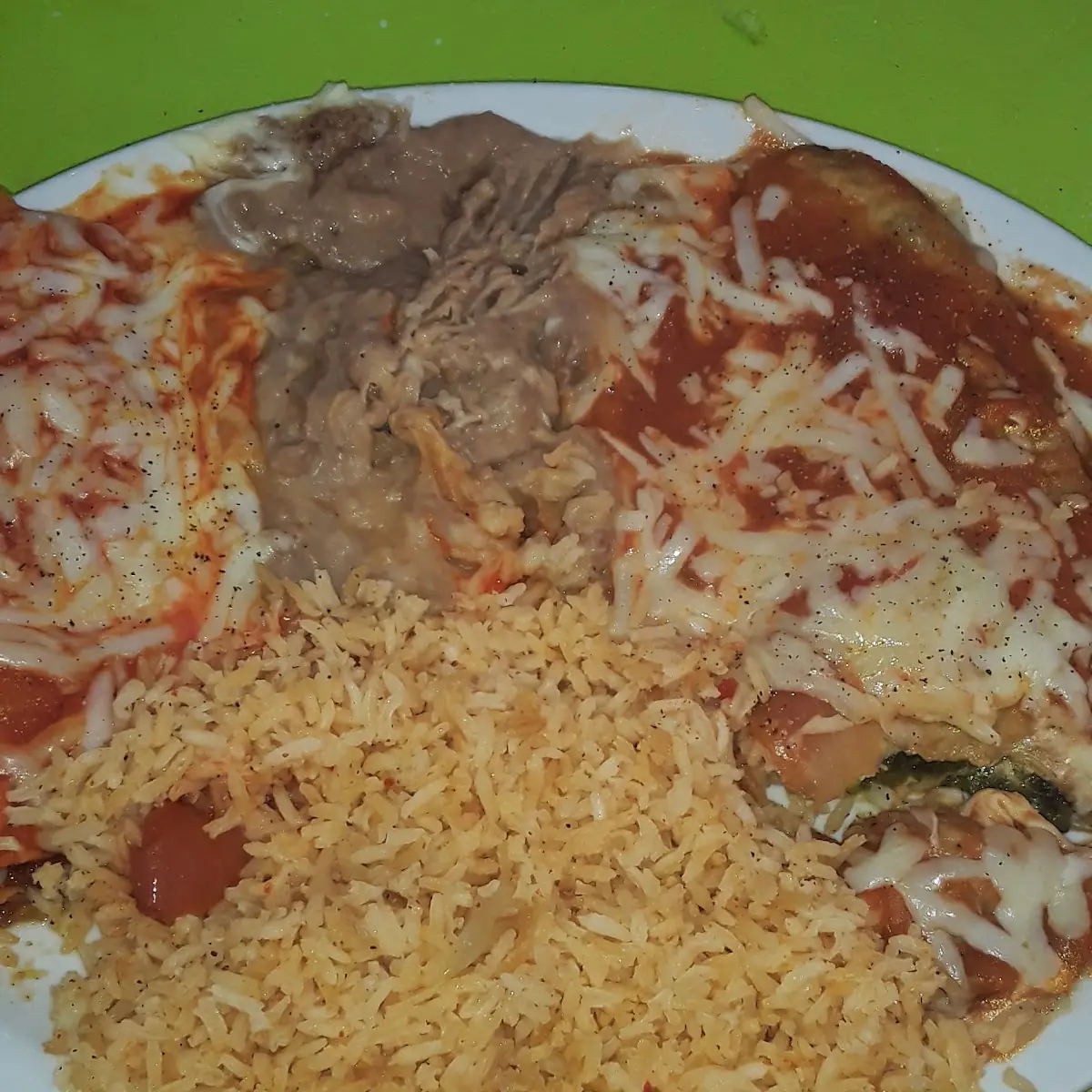 Enchilada Chile Relleno Combo