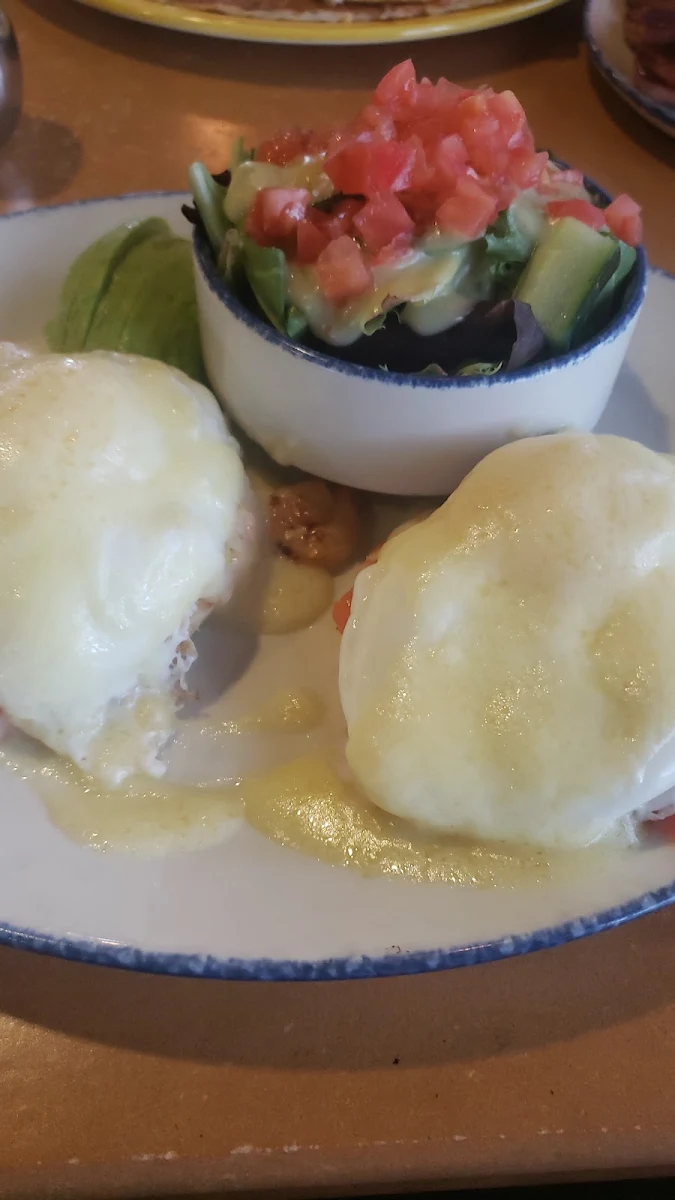 Seafood Eggs Benedict