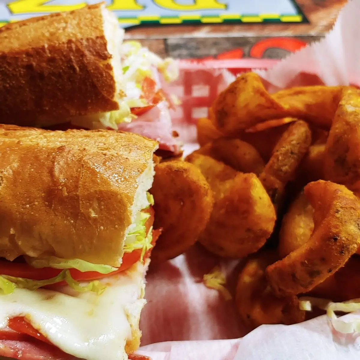 Italian Sub with Fries