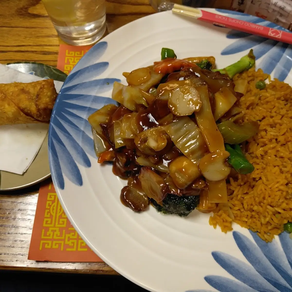 Triple Delight in Garlic Sauce